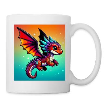 dragon - Mug - white - Right