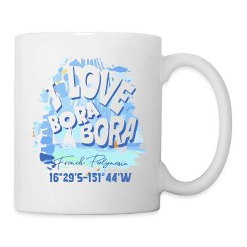 Nautical Design Bora Bora Blue - Mug - white - Right