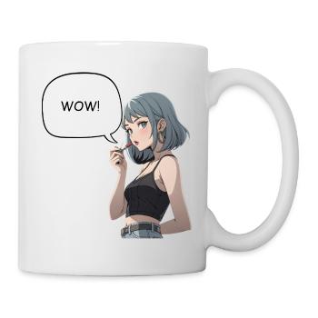 WOW - Manga Girl - Mug - white - Right