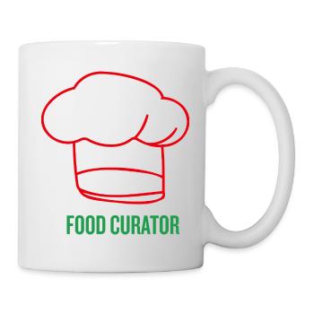 Chef Motif with Chef's Hat - Mug - white - Right