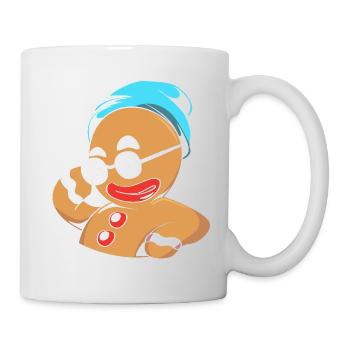 Gingerbread man Christmas gingerbread - Mug - white - Right