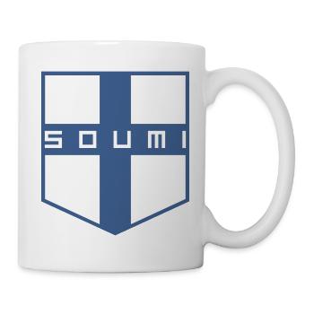 Soumi, Finlande - Mug blanc - blanc - Droite
