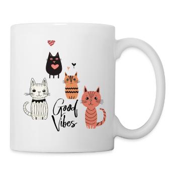 Playful Cats - Mug - white - Right