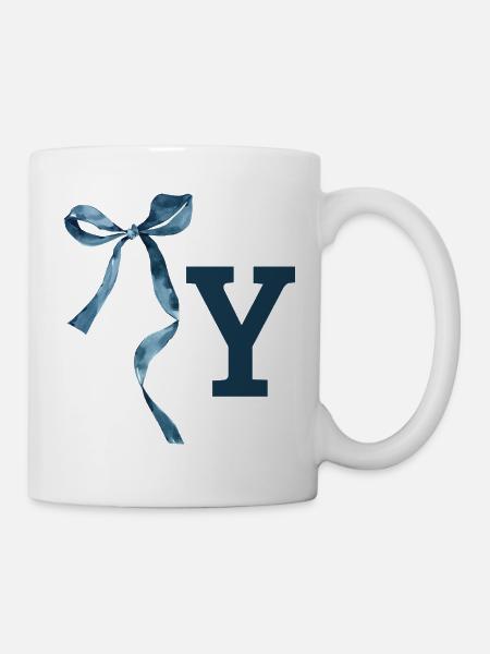 Monogramm und Geschenkidee - Tasse - Weiß