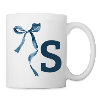 Geschenkidee von Monogram - Tasse - Weiß - Rechts