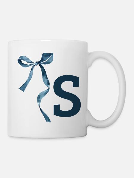 Geschenkidee von Monogram - Tasse - Weiß