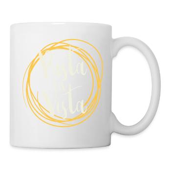 Pasta la Vista – Funny Food Design - Mug - white - Right