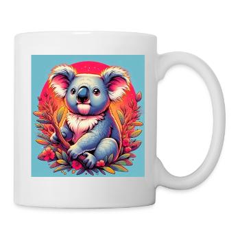 Koala - Tasse - Weiß - Rechts