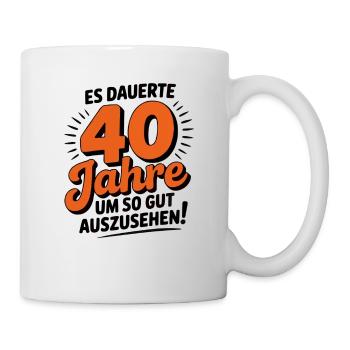 It took 40 years to look so good - Mug - white - Right