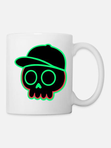 Casquette Néon - Mug blanc - blanc