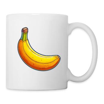 Banana Pop Art Colorful Fun - Mug - white - Right