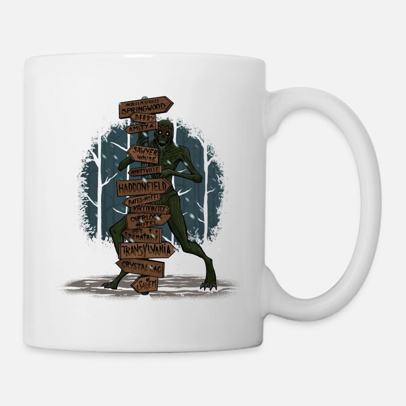 Evil Places - Mug blanc - blanc