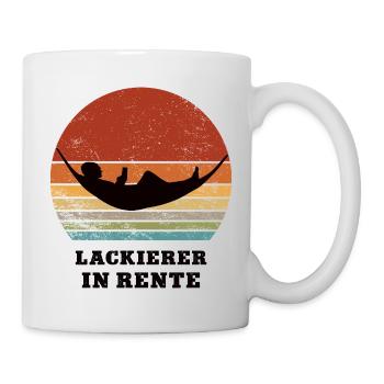 Pension Varnisher Pensioner Pensioner Retired Painter - Mug - white - Right