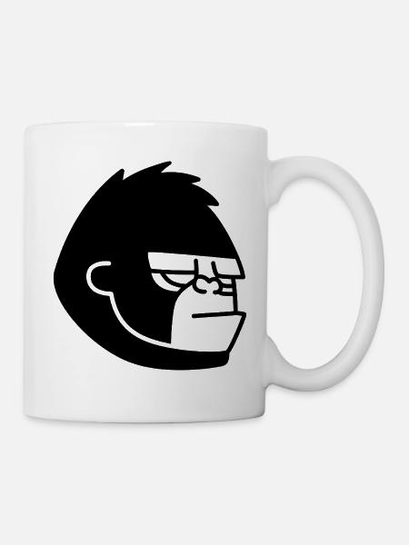 Gorilla Kong: Jungle, Power & Primacy - Mug - white