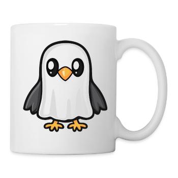 Adler Halloween Geist Vogel - Mug blanc - blanc - Droite
