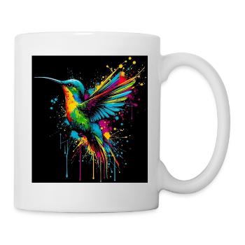 colibri - Mug blanc - blanc - Droite