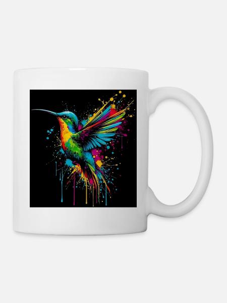 hummingbird - Mug - white