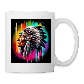 American Indian American - Mug - white - Right