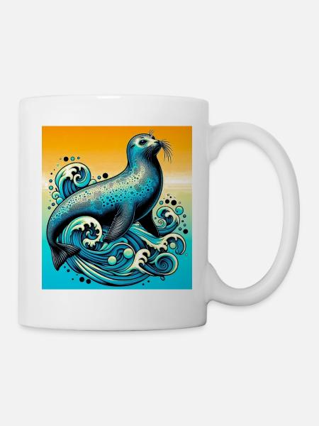 Siegel - Tasse - Weiß