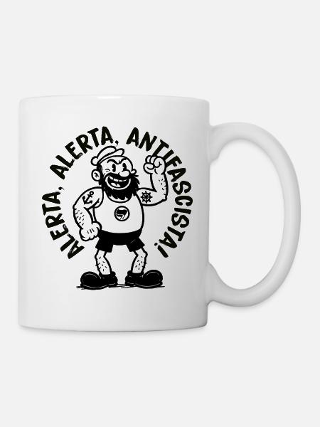Alerta Antifascista - Tasse - Weiß