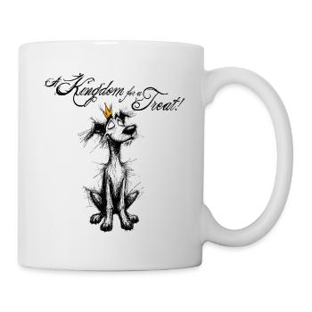 Royalty Dog - A Kingdom for a Treat! - Mug - white - Right