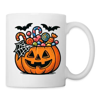 Halloween Candy Pumpkin Chemise pour enfants - Mug blanc - blanc - Droite
