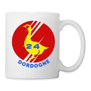 Dordogne 24 - Mug blanc - blanc - Droite