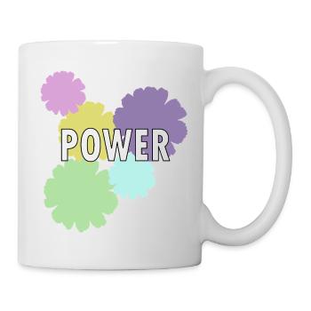 Mama Flower Power - Mug - white - Right