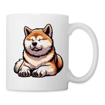 Akita Akita propriétaire Akitas Akita amoureux Akitafan - Mug blanc - blanc - Droite