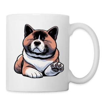 Akita Akita propriétaire Akitas Akita amoureux Akitafan - Mug blanc - blanc - Droite