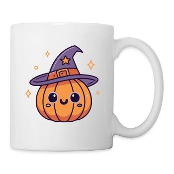 Adorable Witch Pumpkin - Mug - white - Right