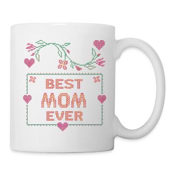Meilleure maman - Mug blanc - blanc - Droite
