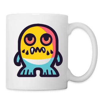 Robbe Zombie Halloween Zombie - Tasse - Weiß - Rechts