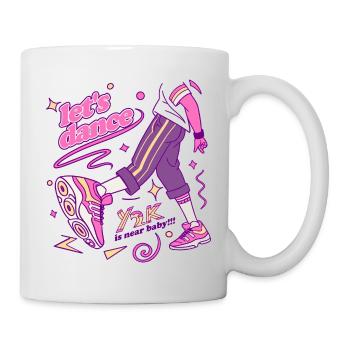 Y2K Dance Vibe Sneaker Art - Mug - white - Right