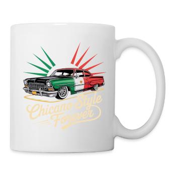 Chicano Forever Mexiko Pride - Tasse - Weiß - Rechts