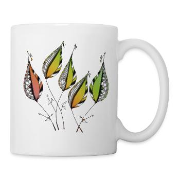 leaves - Mug - white - Right