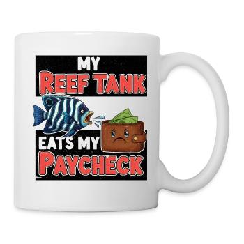 Récif de corail Cadeau de bande dessinée - Mug blanc - blanc - Droite