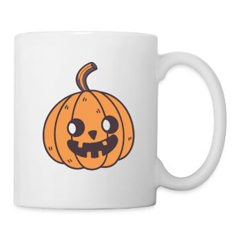 Pumpkin Halloween Cute Fun - Mug - white - Right