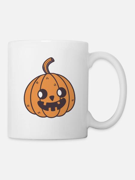 Kürbis Halloween Süßer Spaß - Tasse - Weiß