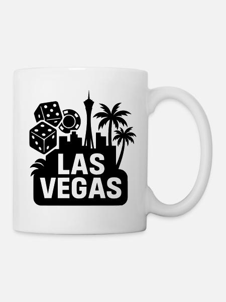 las vegas nevada USA - Tasse - Weiß