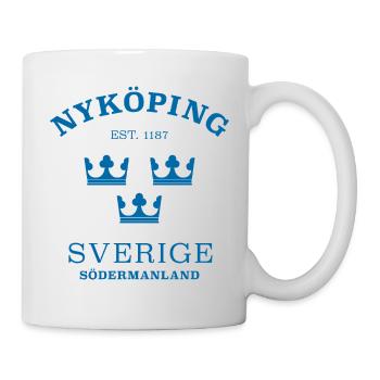 Nyköping Sverige Schweden - Tasse - Weiß - Rechts