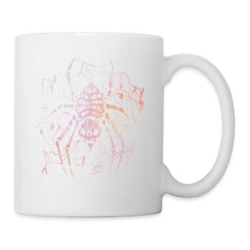 Skelettspinne - Tasse - Weiß - Rechts
