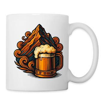 Alpine Beer Mountain Magic - Mug - white - Right