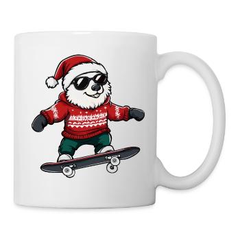 Polar Bear Christmas Funny - Mug - white - Right