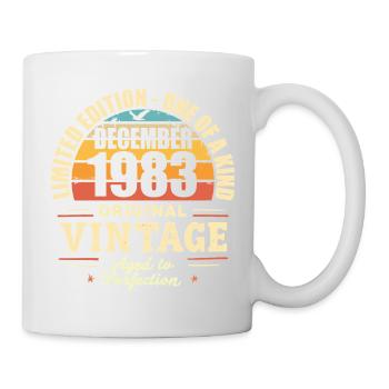 Geburtstagsfeier Dezember 1983 - Dezember 1983 - Tasse - Weiß - Rechts