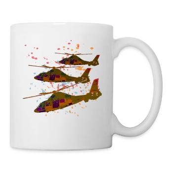 helicopter - Mug - white - Right