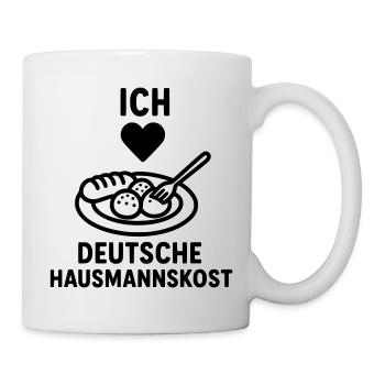 German home cooking - Mug - white - Right