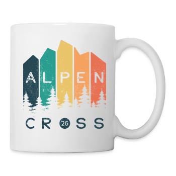 Alpen Cross 26 - Traversée des Alpes 2026 - Randonnée - Mug blanc - blanc - Droite
