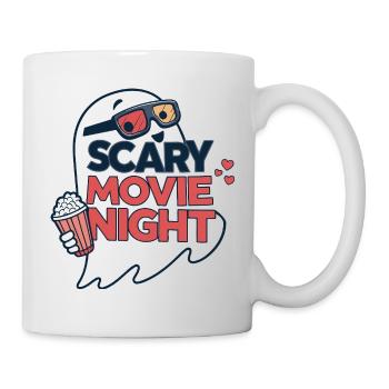 Nuit Fantôme Cinéma d'Horreur - Mug blanc - blanc - Droite
