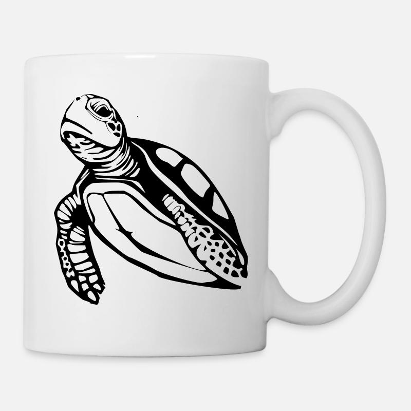 Schildkröten Schildkröten - Tasse - Weiß
